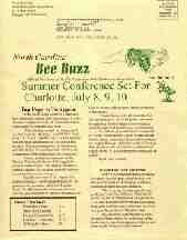 Cover of NC Bee Buzz
