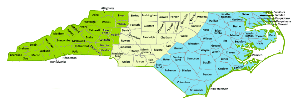 NCSBA Regions